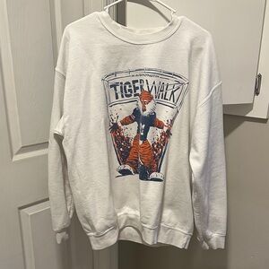 Auburn tiger walk sweatshirt